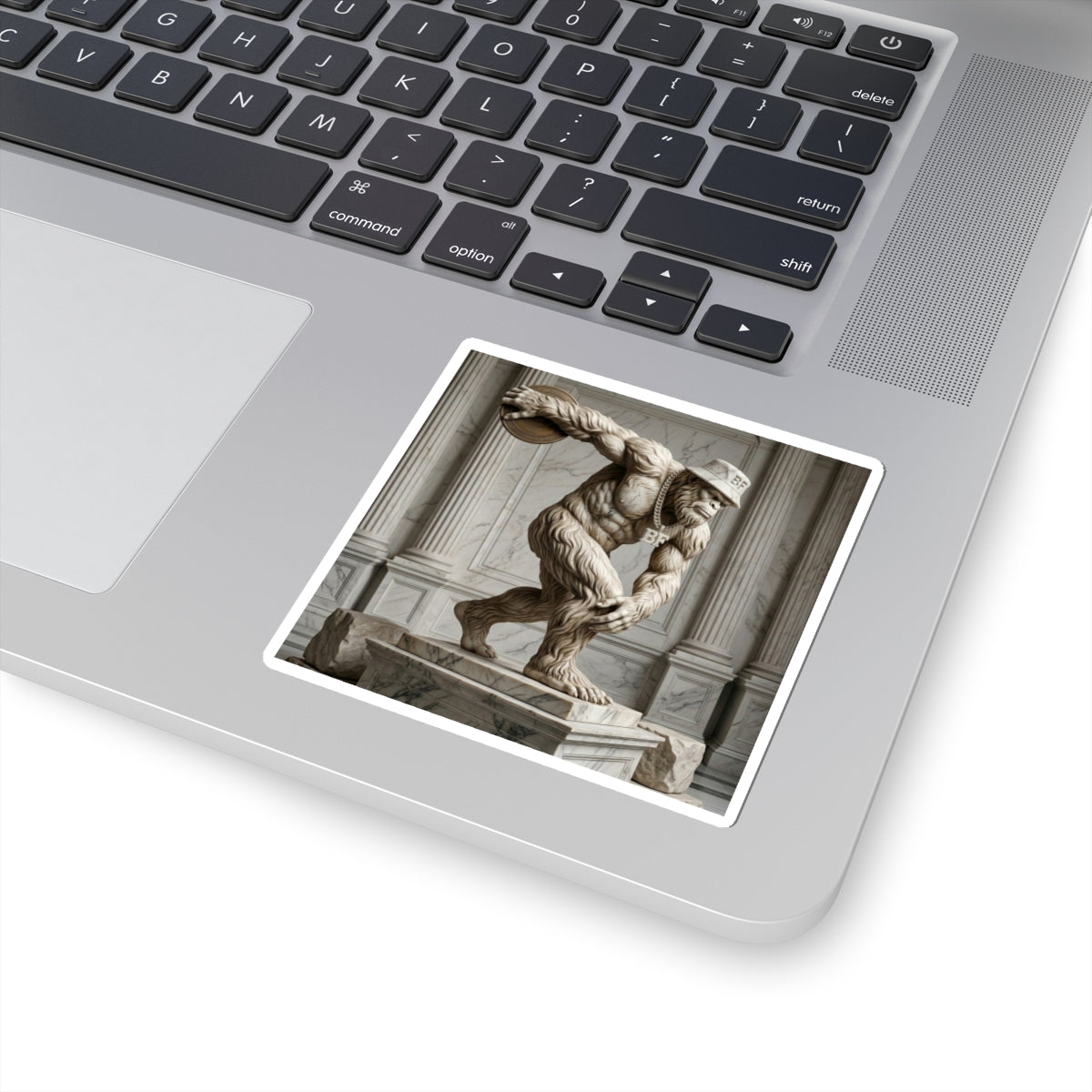 Divine "Big Discus Energy" Bigfoot Sticker