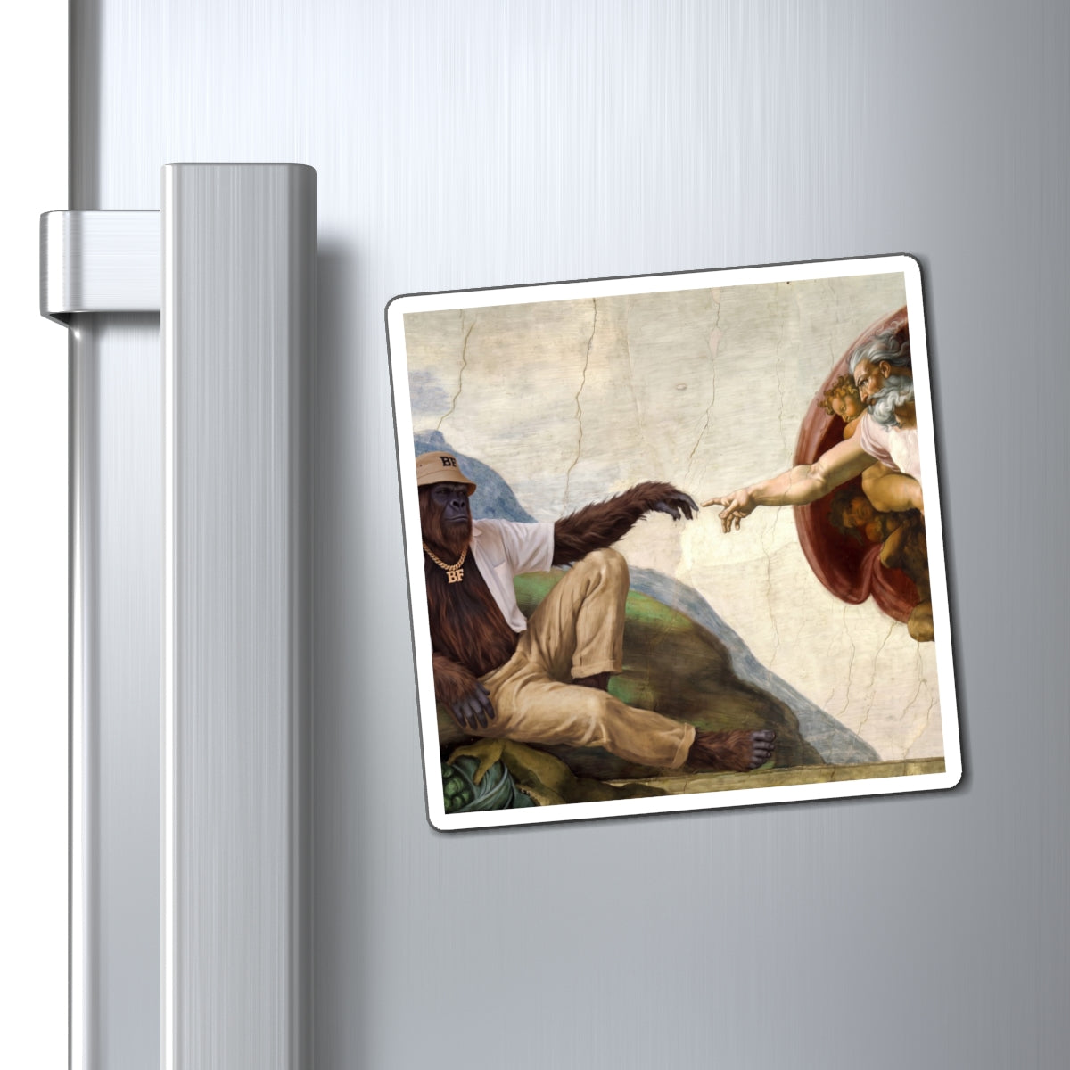 Divine Bigfoot Magnet