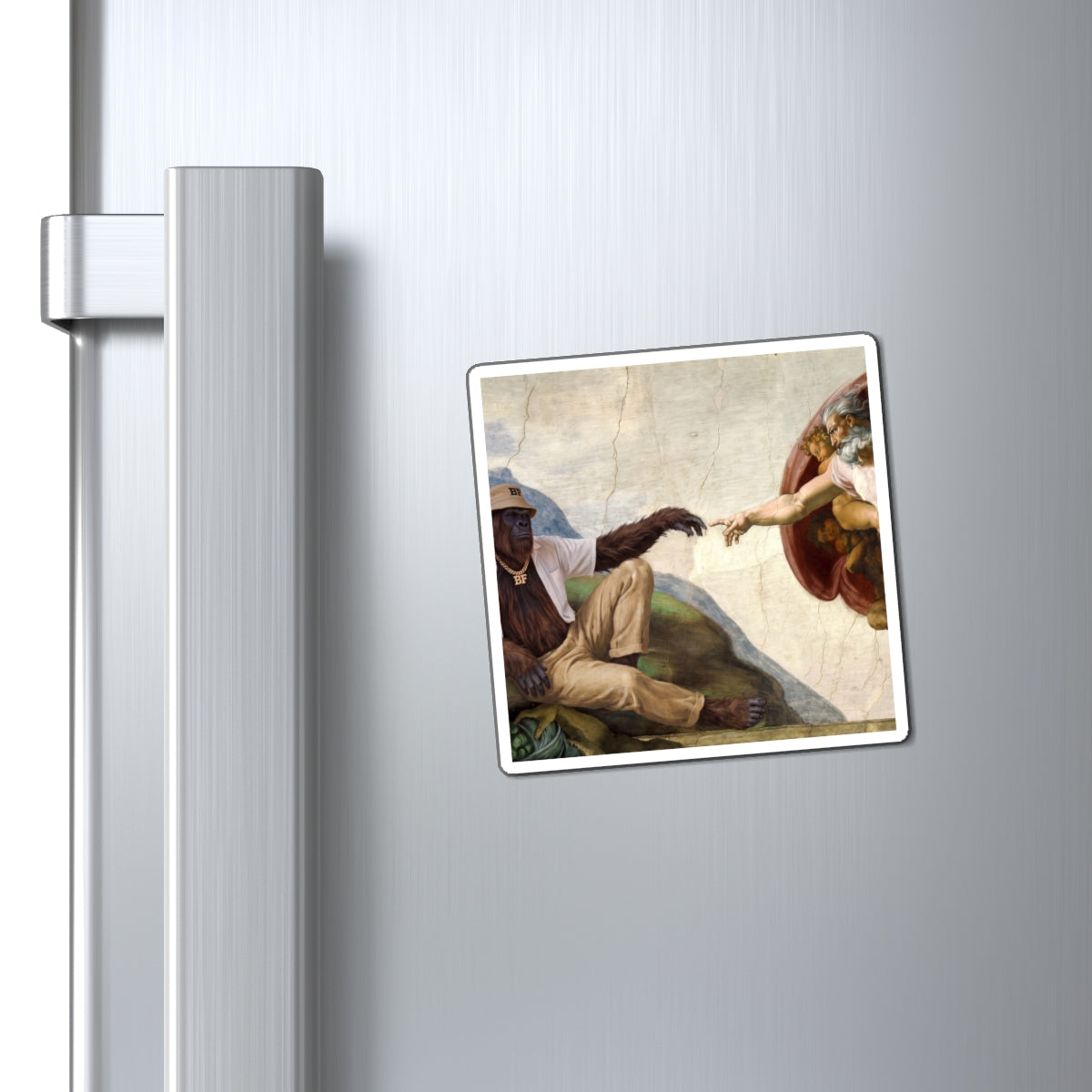 Divine Bigfoot Magnet