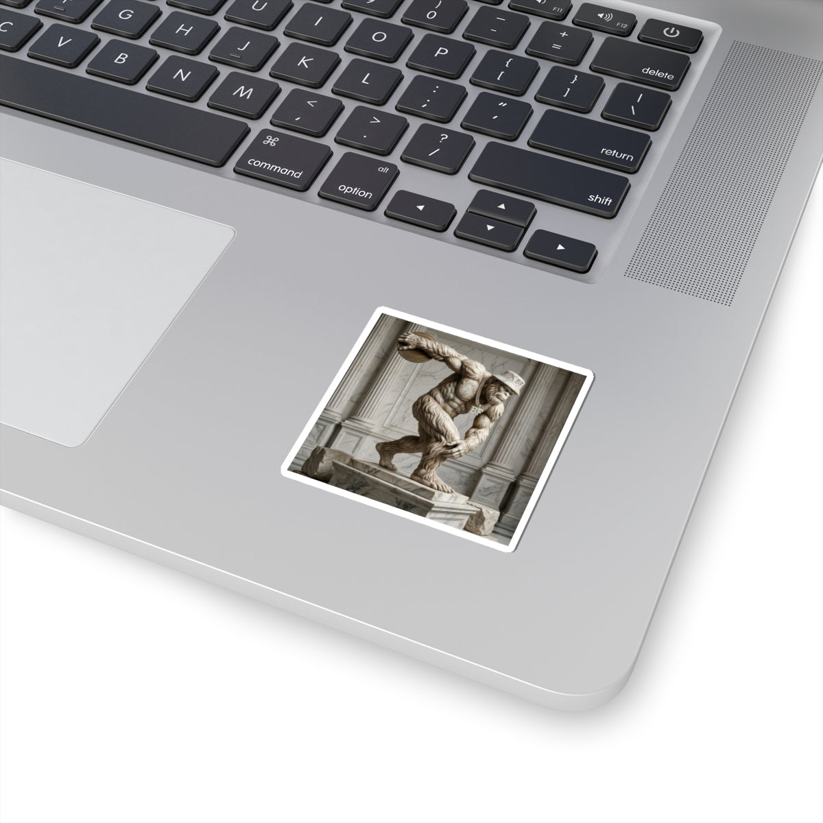 Divine "Big Discus Energy" Bigfoot Sticker