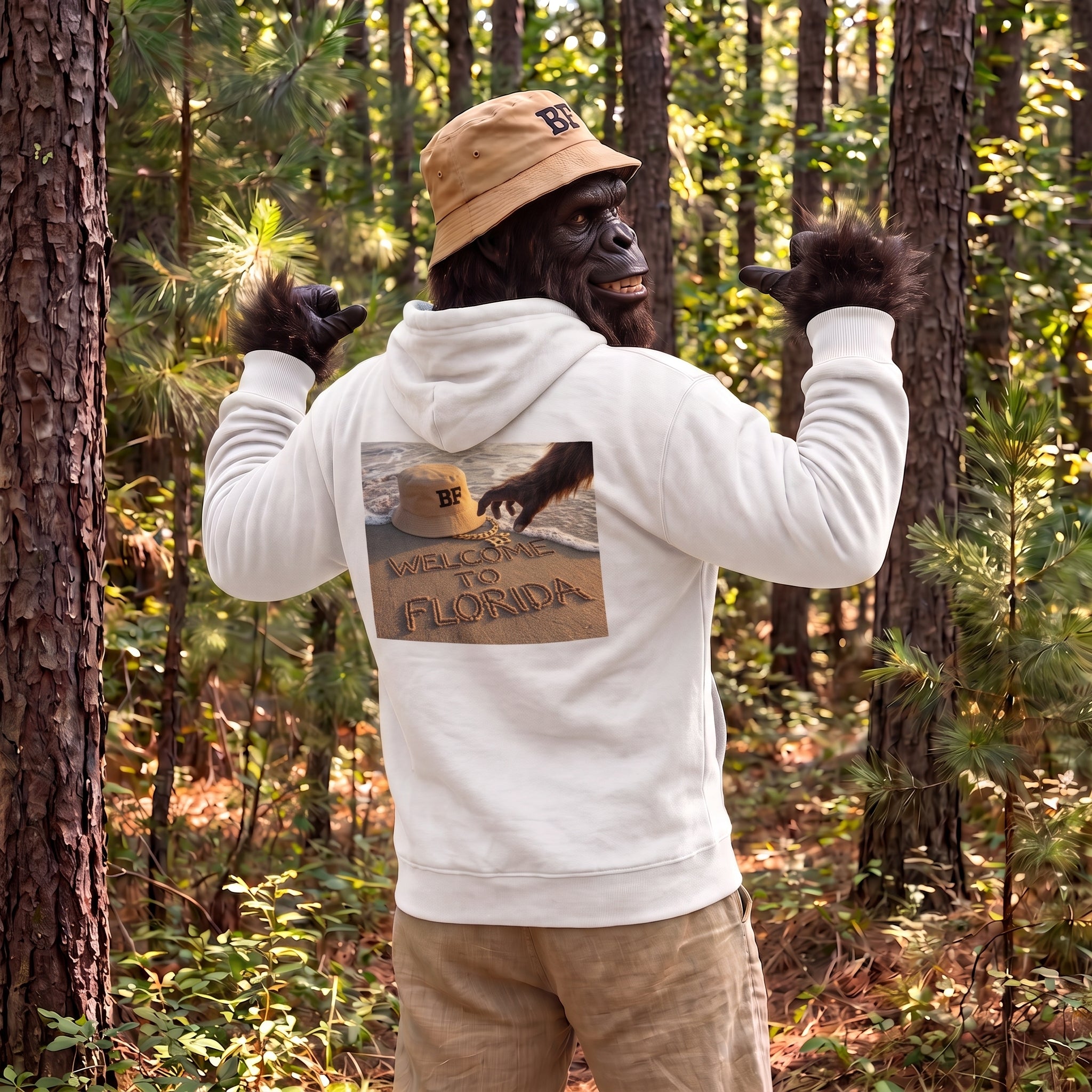 Bigfoot "Welcome to Florida" Hoodie