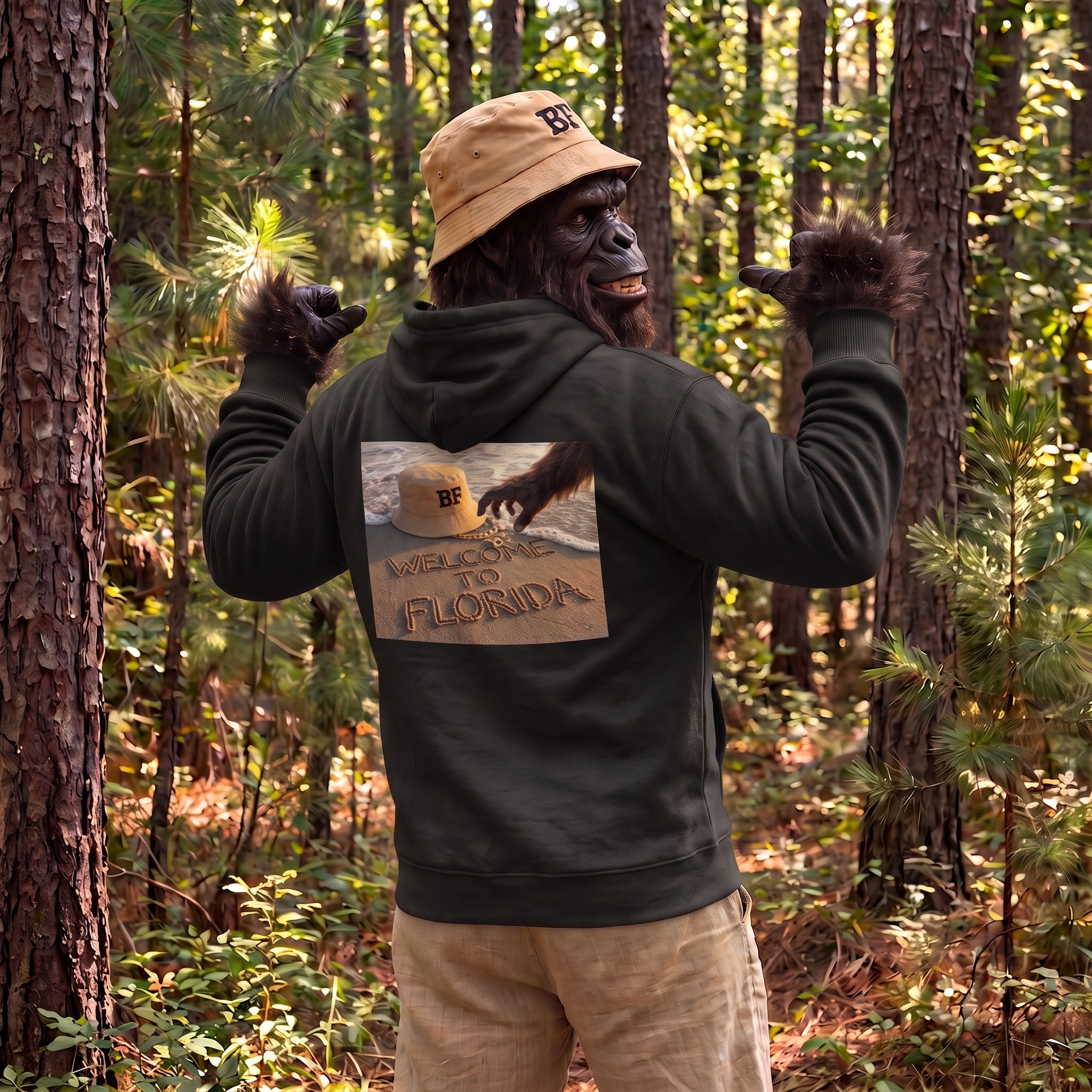 Bigfoot "Welcome to Florida" Hoodie