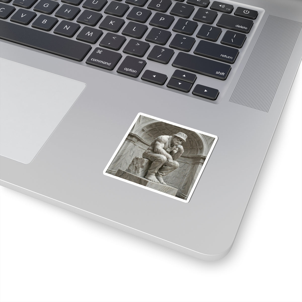 Divine "Big Thinker" Bigfoot Sticker